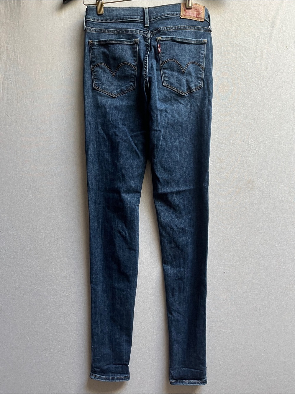 Levi's Women's Super Skinny Distressed Jeans Sz 27 - Picture 2 of 11